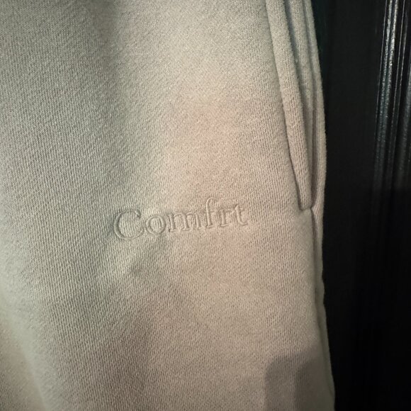 Comfort Brand Sweatpants Unisex Medium Tan Medium - Picture 2 of 4